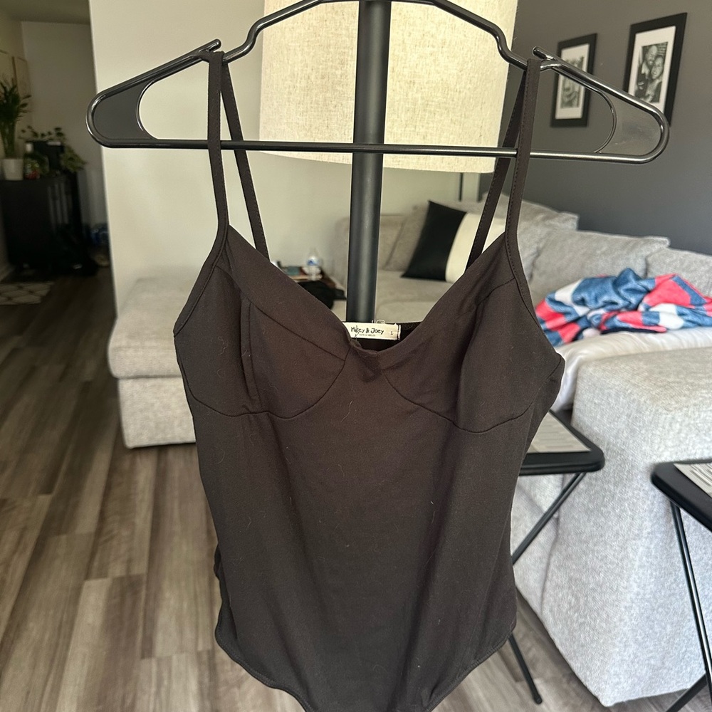 Mikey & Joey Fitted Bustier Bodysuit